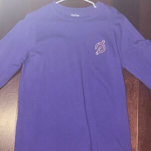 Peloton Kids Long Sleeve Tee in Rich Purple
